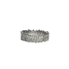 Noelia Zig Zag Baguette Ring