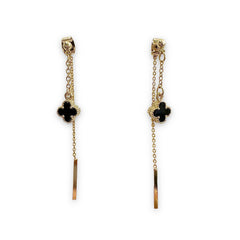 Krista Flora Bar Drop Earrings