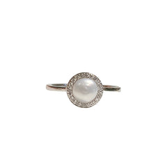 Pearlea Halo Ring