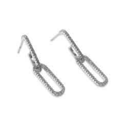 Sparkle Chain Link Earrings