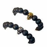 Joellery Skull Beaded Bracelet