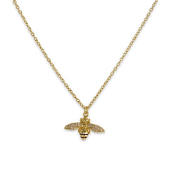 Sterling Silver Queen Bee Necklace