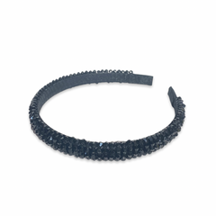 Thin Crystal Beaded Headband