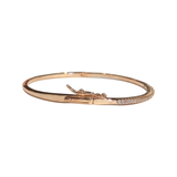 Amy Thin Rose Gold Bangle Bracelet