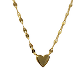 Heart Twist Chain Necklace