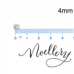 Amy Round GOLD Studs