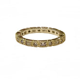 Noelia Patterned Deco Ring