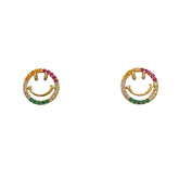 Rainbow Smile Earrings
