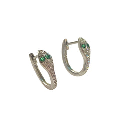 Snake Emerald Huggies