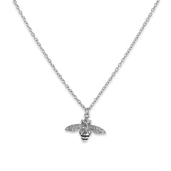 Sterling Silver Queen Bee Necklace