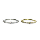 Noelly Dot Half Eternity Ring