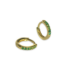 Haggy Mini Pave 0.25” Huggies