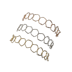 Katie Hexagon Links Bracelet