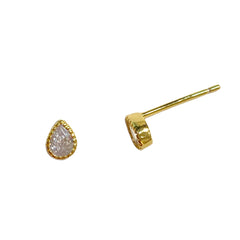 Amy Teardrop Sparkle Studs