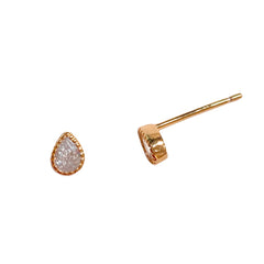 Amy Teardrop Sparkle Studs