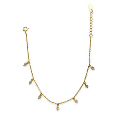 Amy Dangle Round Charm Bracelet