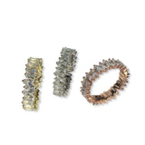 Noelia Zig Zag Baguette Ring