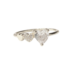 Triple Heart Ring