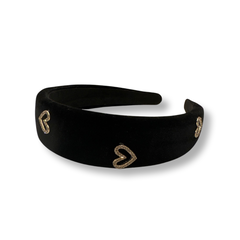 Velvet Heart Headband
