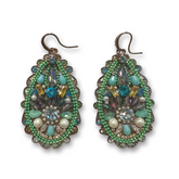 Crystie Teardrop Statement Earrings