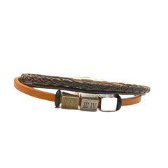 Karen Roman Bar Leather Bracelet