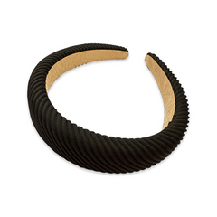 Noellery Striped Puff Headband