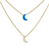 Opaline Moon Necklace