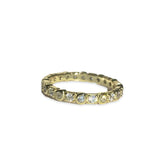 Noelia Circle Square Patterned Ring