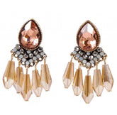Lily Teardrop Dangle Studs