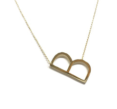 Initial Large Necklace