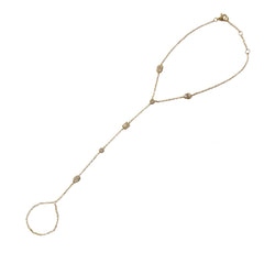 Multi Geometric Bezel Hand Chain