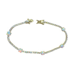 Bailey Opaline Dainty Tennis Bracelet