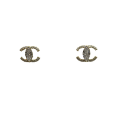 Double CC Marquis CZ Studs