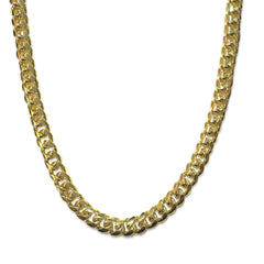 John Gold Filled 24” 8mm Long Cuban Buckle Chain