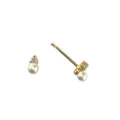 Teeny Pearl Studs