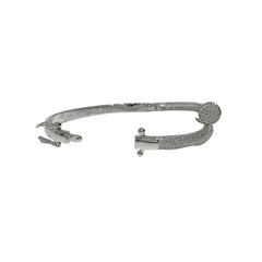 Sparkle Nail Bangle Bracelet