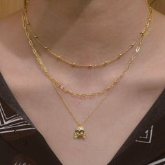 Skull Bone Necklace