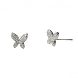 Butterfly Pave Studs