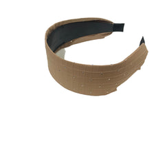 Wide Textured Sparkly Headband