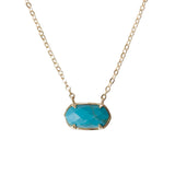Noellery Birthstone Gemstone Prong Necklace