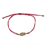 Hamsa Sparkle Red Thread Bracelet