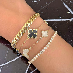 Noellery Bailey Cuban Chain Bracelet