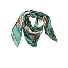 Noellery Carriage Tassel Pattern Scarf
