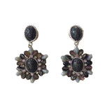 Kerry Gemstone Crystal Earrings