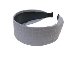 Wide Textured Sparkly Headband