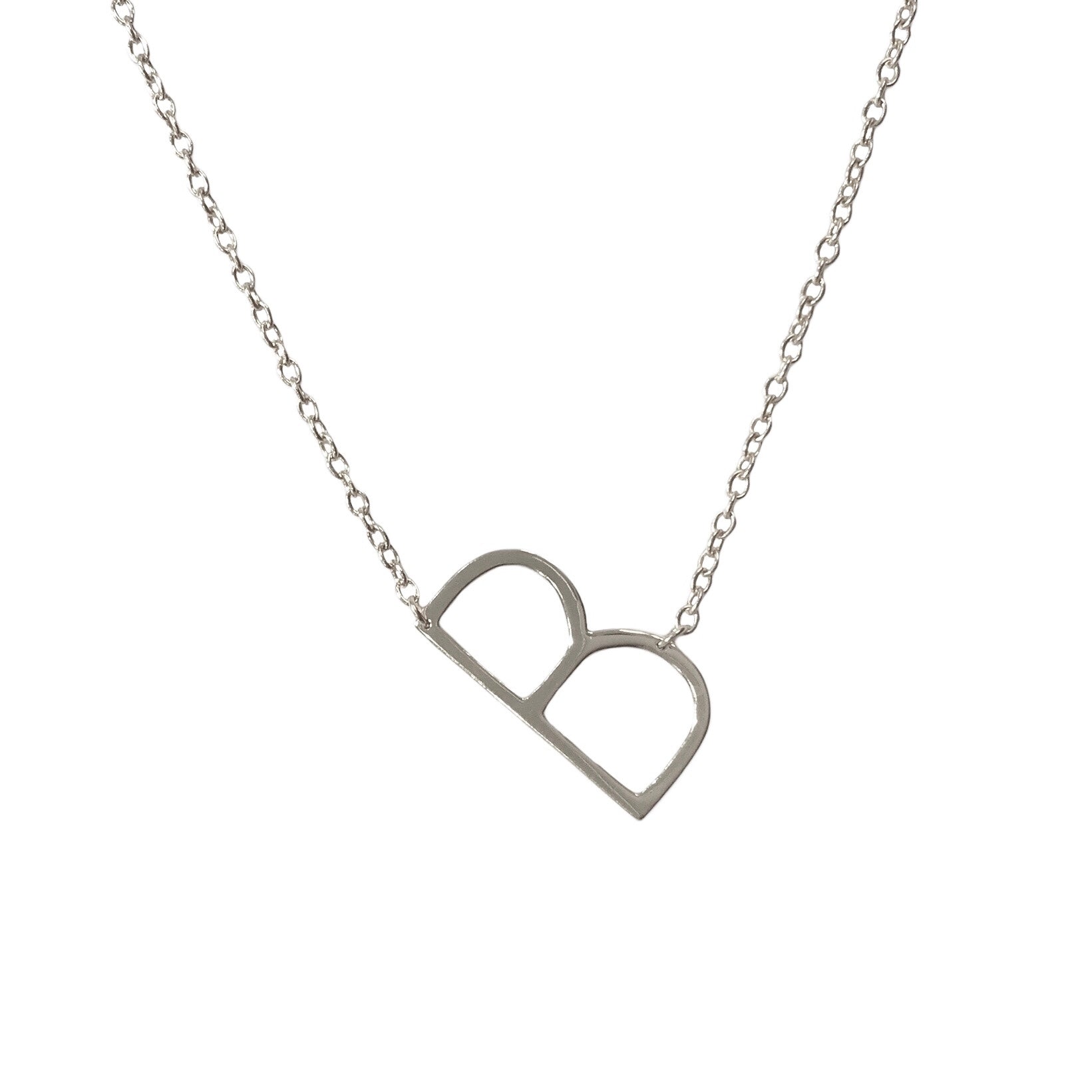 Initial Medium Necklace Noellery