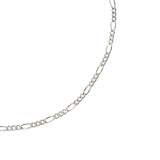 Figaro Thin Chain Link Anklet