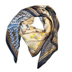 Horse Silk Scarf