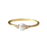 Pearlea Tiny Pearl Ring