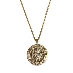 Saint Christopher Pendant Necklace